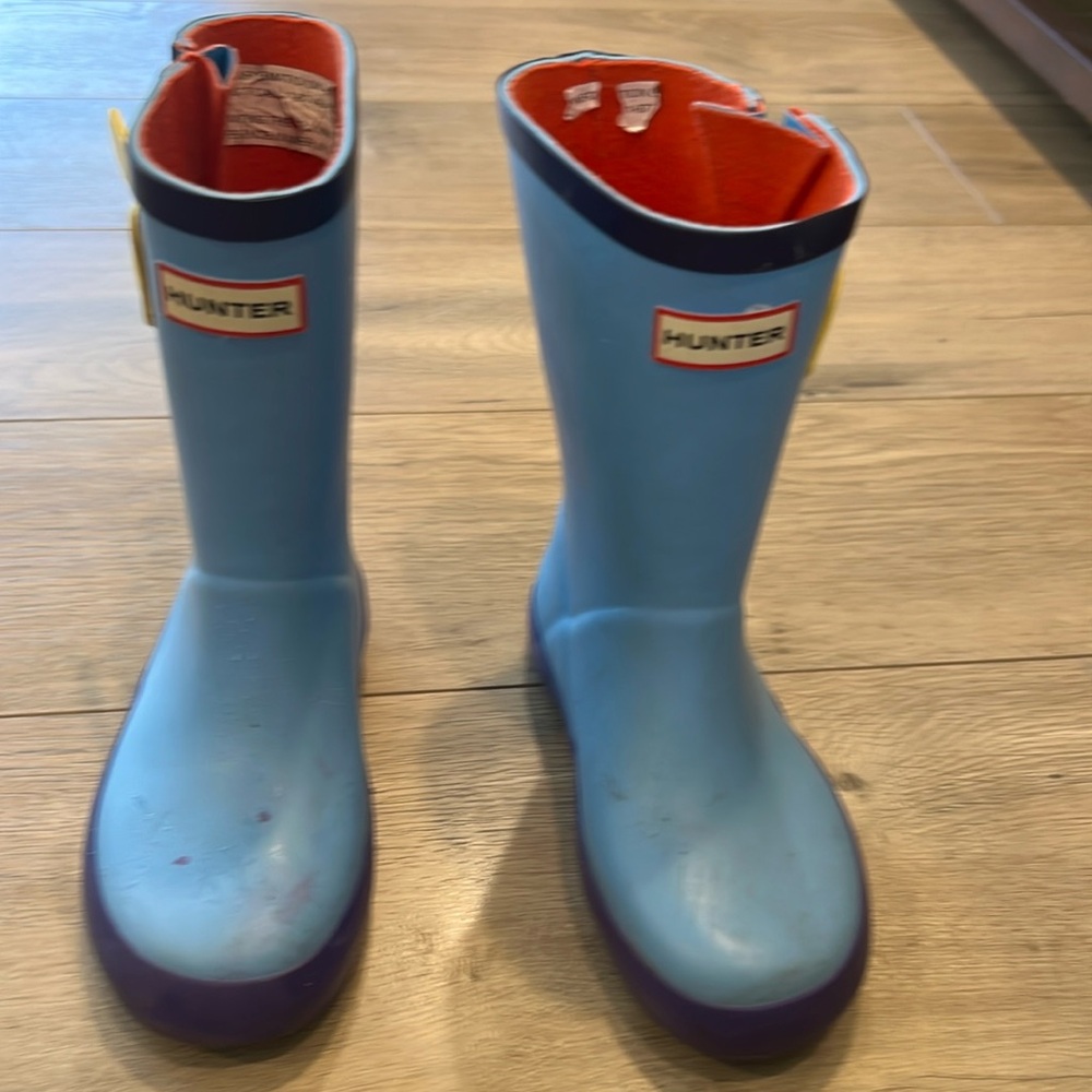 Hunter boots for toddlers- size 9